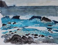 Sao Vicente_Blick nach Porto Moniz (40 x 30)